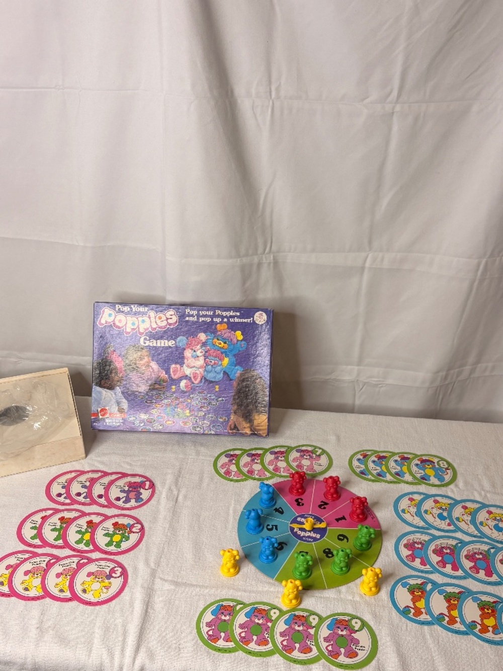 Vintage Popples Pop Your Popples Mattel Game 1986 #1583 Game Complete